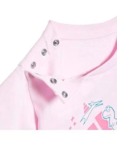 ADIDAS T-SHIRT JV5069 A MANICHE CORTE PER BAMBINA NAN