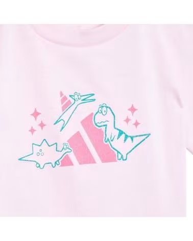 ADIDAS T-SHIRT JV5069 A MANICHE CORTE PER BAMBINA NAN