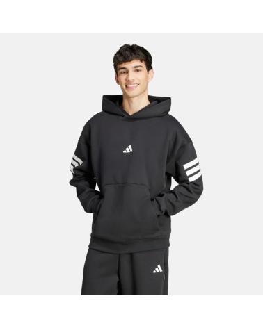 ADIDAS SUDADERA CON CAPUCHA EN NEGRO PARA HOMBRE BLACK