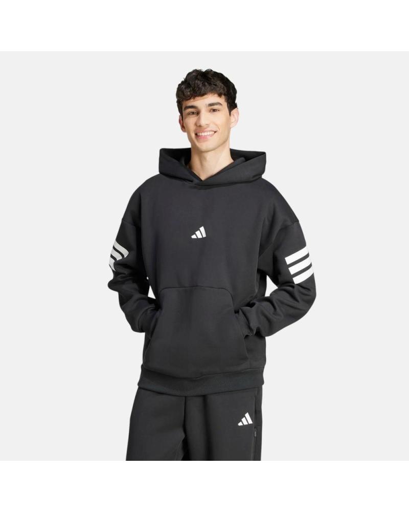 ADIDAS SUDADERA CON CAPUCHA EN NEGRO PARA HOMBRE BLACK