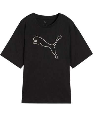 PUMA CAMISETA DE MANGA CORTA PUMA NEGRA NAN