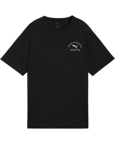 PUMA CAMISETA MANGA CORTA LOGO MUJER NEGRA NAN