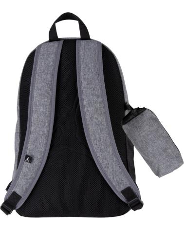 SAC À DOS JORDAN JUMPMAN GRIS AVEC POCHE AVANT ET TROUSSE ASSORTIE GRIS