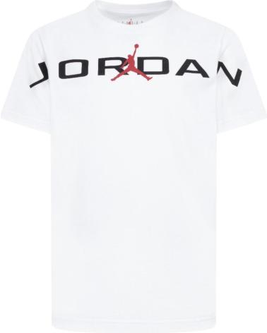 CAMISETA JORDAN NIKE BLANCA MANGA CORTA CON LOGO NAN