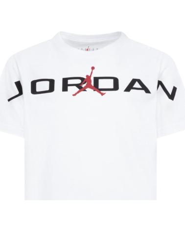 T-SHIRT JORDAN NIKE BRANCO MANGA CURTA COM LOGO NAN