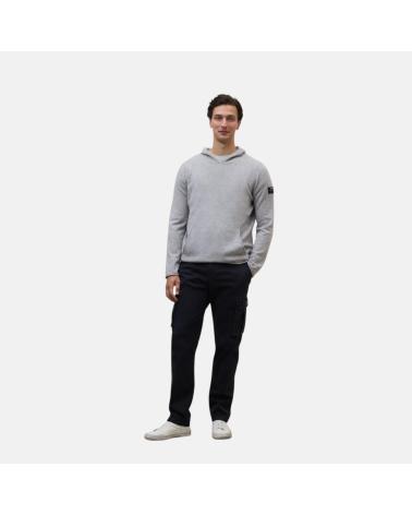 JERSEY DE HOMBRE ECOALF GRIS CLARO CUELLO REDONDO NAN