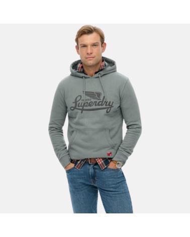 SUDADERA CON CAPUCHA SUPERDRY DE HOMBRE CON LOGO GRÁFICO NAN