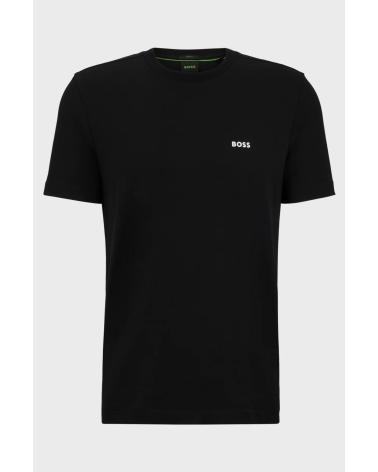 T-SHIRT NERA HUGO BOSS CON LOGO - MODELLO 50466158 NEGRO