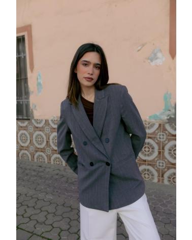 BLAZER PUNTOSALAO CON RAYA DIPLOMÁTICA - VARIOS COLORES VARIOS COLORES