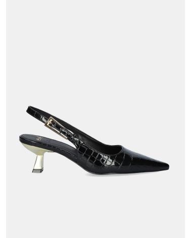 EXE BLAIR-358 SCARPINS SLINGBACK PRETOS NEGRO
