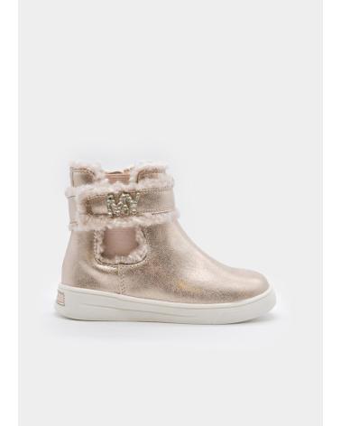 MAYORAL ZAPATOS PRIMEROS PASOS BEBE NINA 44 573 066 BOTIN DETALLE PE CHAMPAGNE