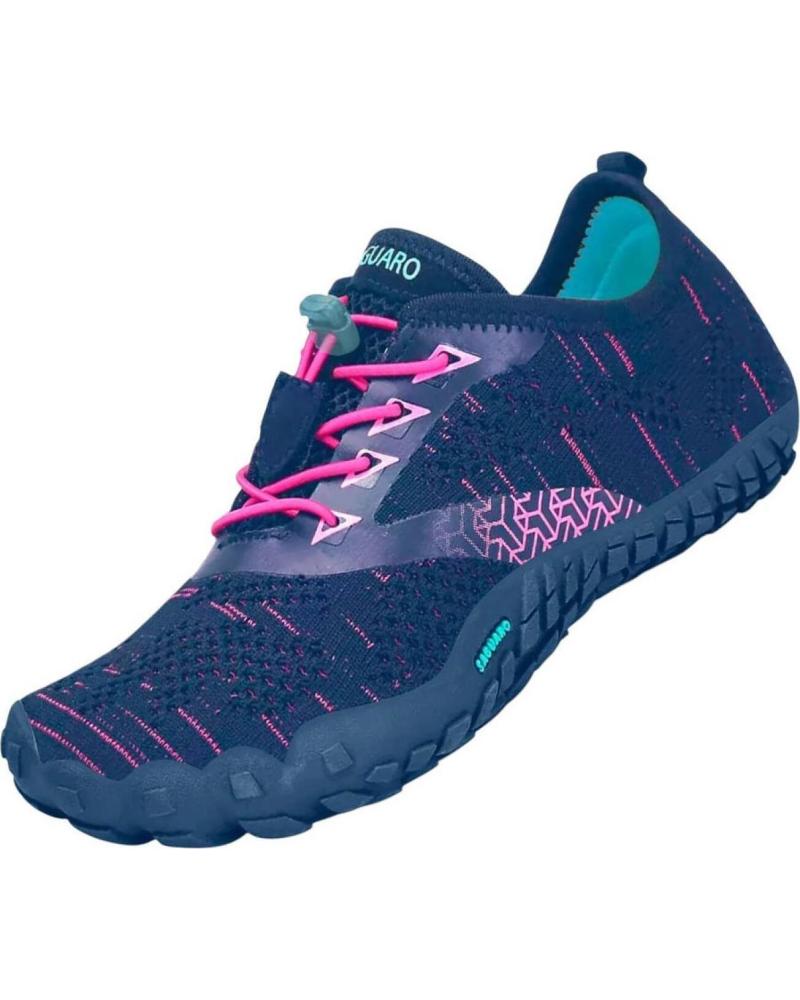 SAGUARO ZAPATO MINIMALISTA NAVY-PINK AZUL MARINO