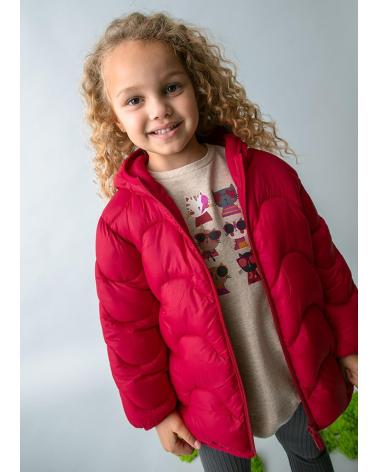 MAYORAL MODA INFANTIL NINO 4 443 047 CHAQUETON SOFT 37555 25I ROJO