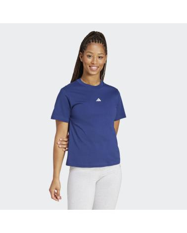 ADIDAS ADIDAS ESSENTIALS SMALL LOGO JC5947 - CAMISETA MANGA CORTA AZUL