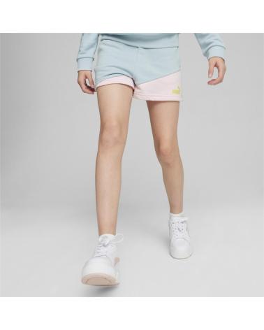 PUMA POWER COLOR BLOCK SHORTS AZUL