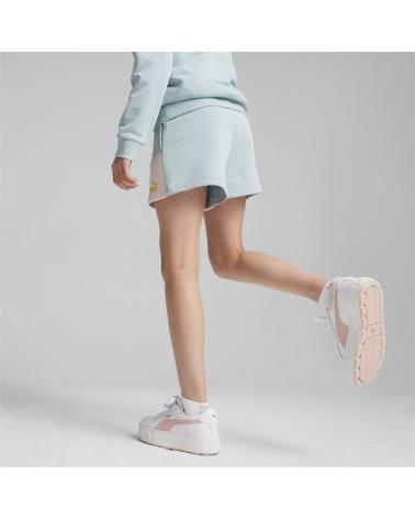 PUMA POWER COLOR BLOCK SHORTS AZUL