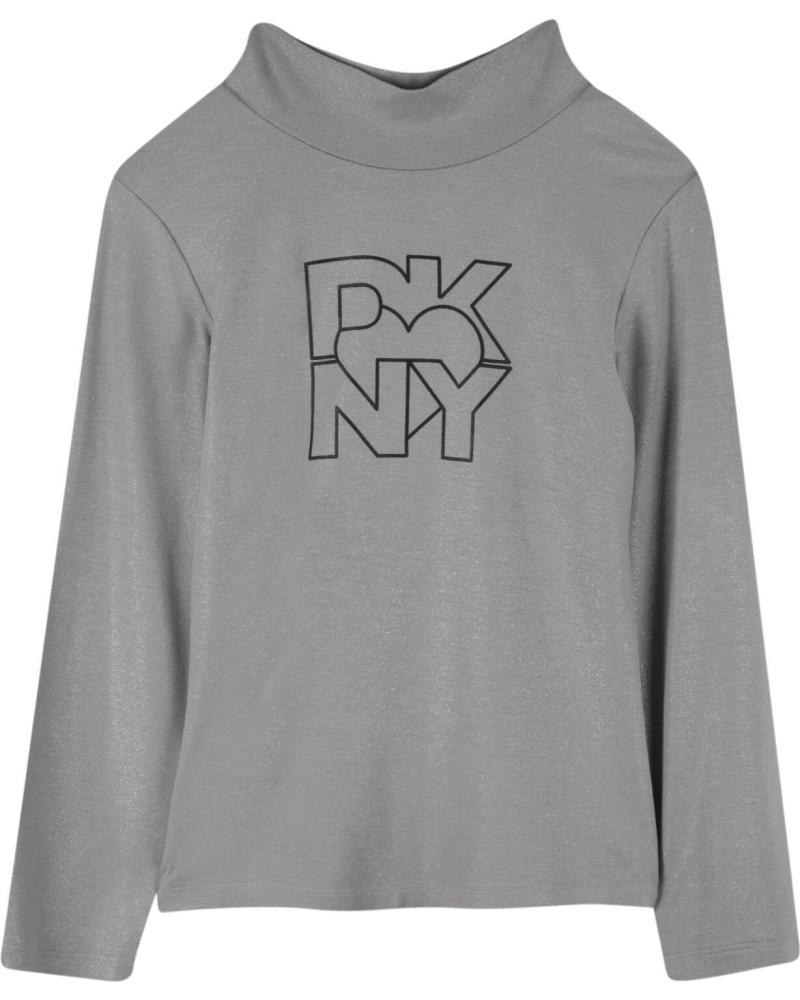 DKNY CAMISETA MANGA LARGA GRIS NAN