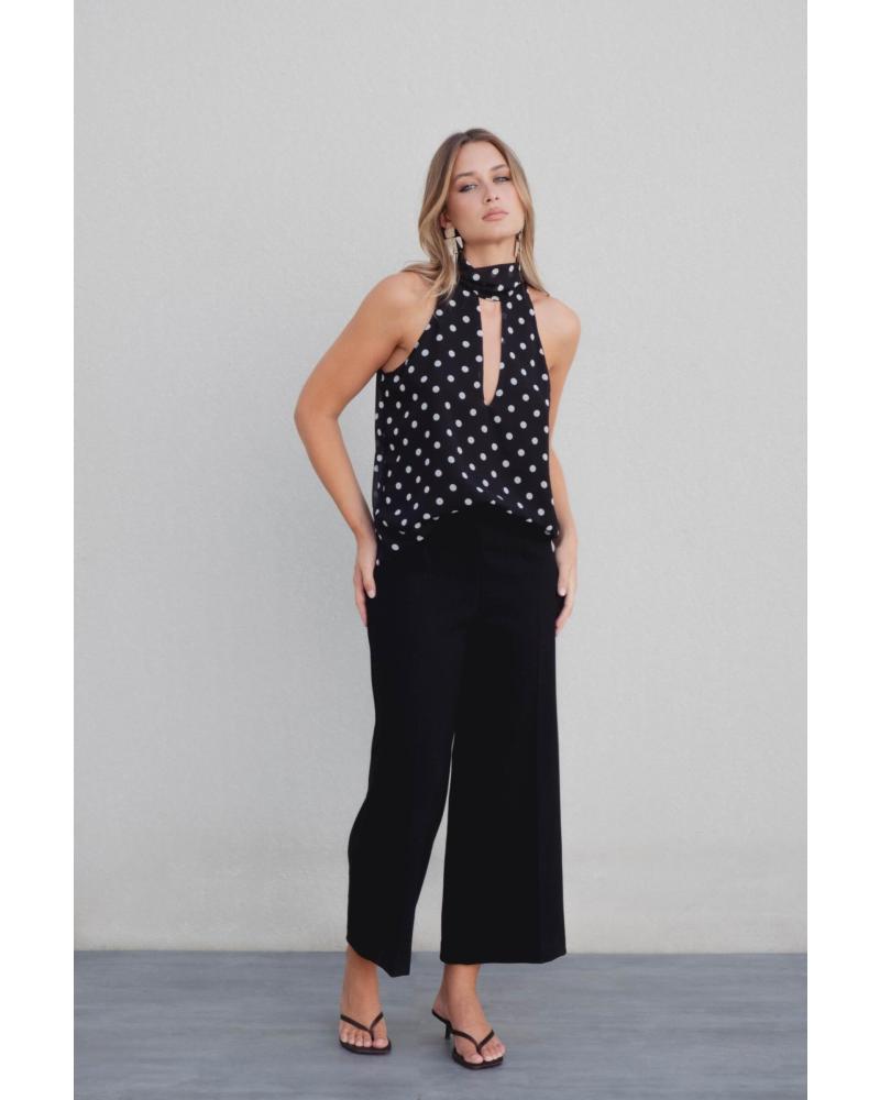PUNTOSALAO TOP HALTER À IMPRIMÉ POIS VARIOS COLORES