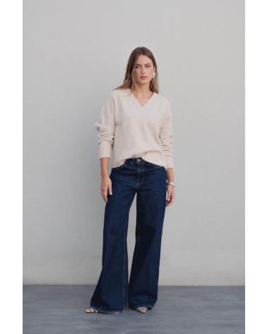 PUNTOSALAO OVERSIZE V-NECK JUMPER VARIOS COLORES