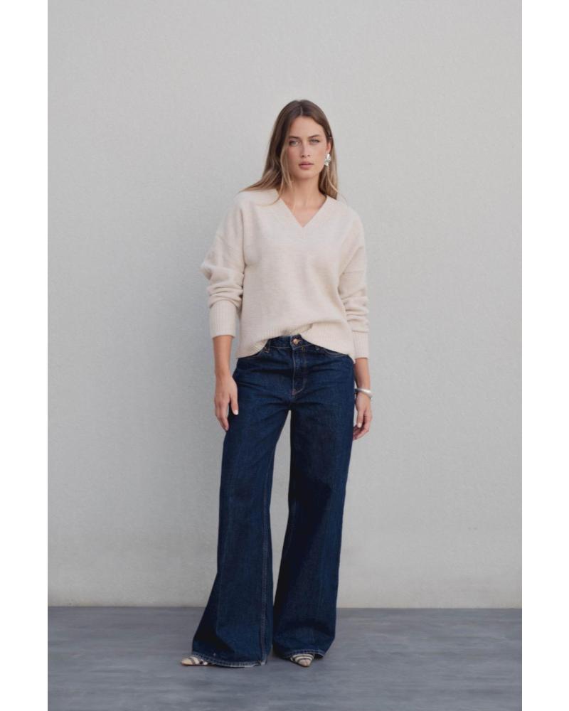 PUNTOSALAO OVERSIZE V-NECK JUMPER VARIOS COLORES