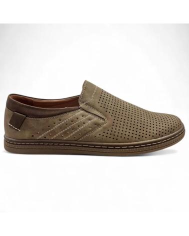TIMBOS COMFORTABLE PERFORATED LOAFER 131703 KHAKI MARRóN
