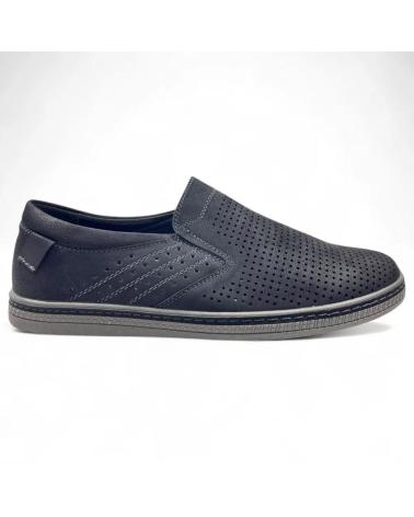 TIMBOS MOCASÍN CÓMODO PICADO 131703 AZUL MARINO MARRóN