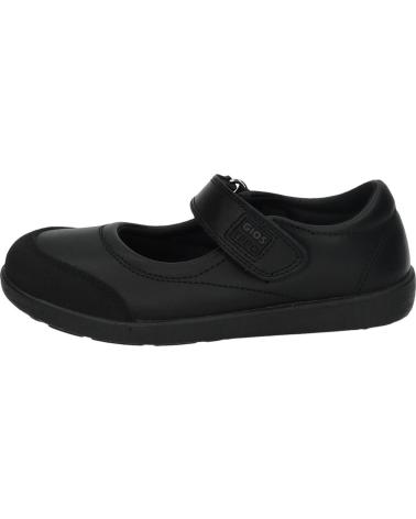 SCARPE MARY JANE GIOSEPPO 46875 NERE CON CHIUSURA A STRAPPO NEGRO