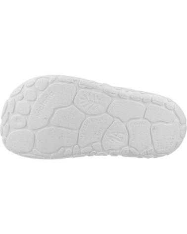 VICTORIA ZAPATILLAS BAREFOOT BASKET LONA VELCRO BLANCO