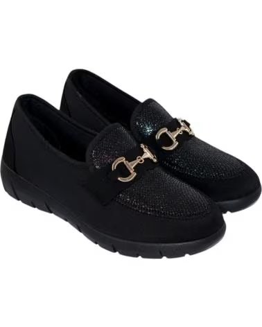 SEVILLAS 228497X LOAFER AUS LYCRA NEGRO