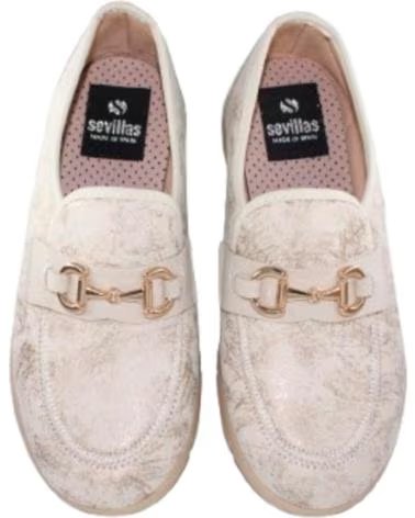 SEVILLAS MOCASSINI 231433X IN LYCRA BEIGE