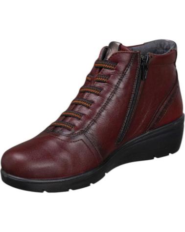 STIVALETTI BASSI LAURA AZAÑA 26847 ROSSO ROJO