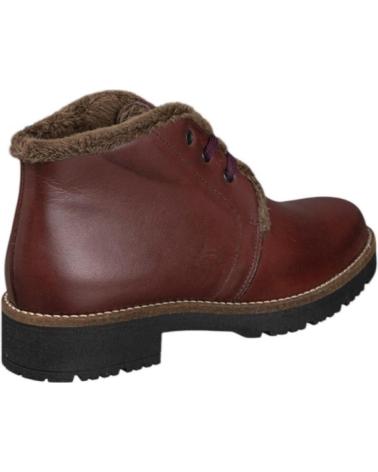 BOTINS RASOS PITILLOS 10777 BORDÔ ROJO