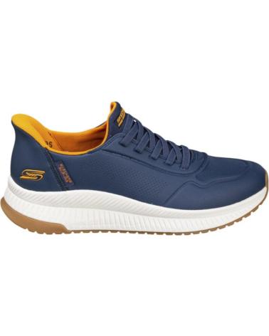SKECHERS SLIP-INS BOBS SQUAD AZUL MARINHO AZUL
