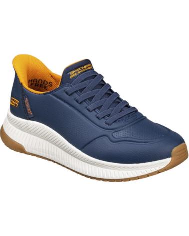 SKECHERS SLIP-INS BOBS SQUAD AZUL MARINHO AZUL
