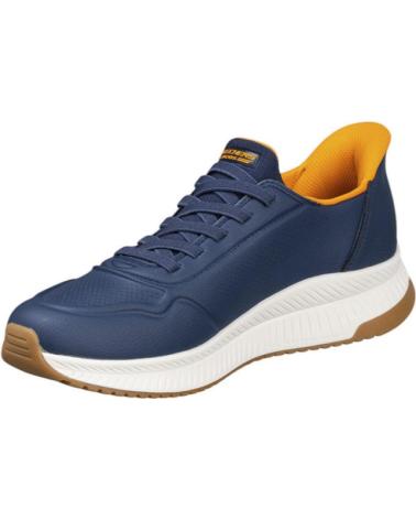SKECHERS SLIP-INS BOBS SQUAD AZUL MARINHO AZUL