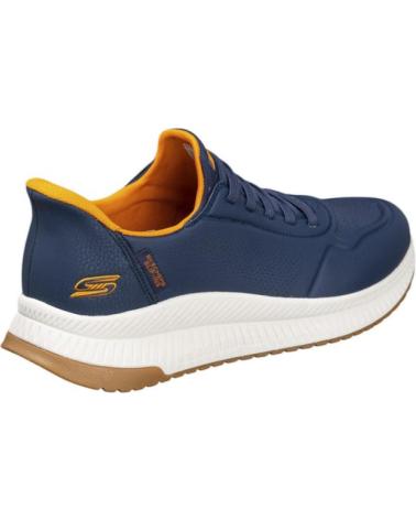 SKECHERS SLIP-INS BOBS SQUAD AZUL MARINHO AZUL