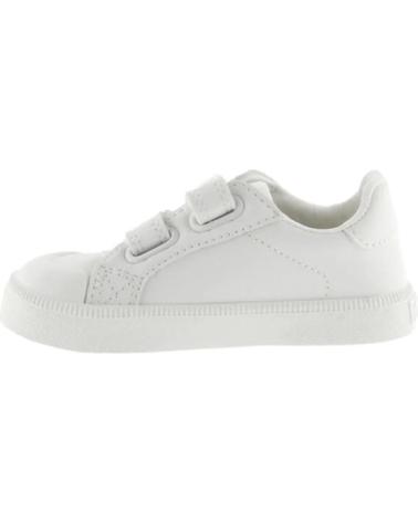 VICTORIA SCARPE BAREFOOT 1356100 BIANCHE CON DOPPIO VELCRO BLANCO
