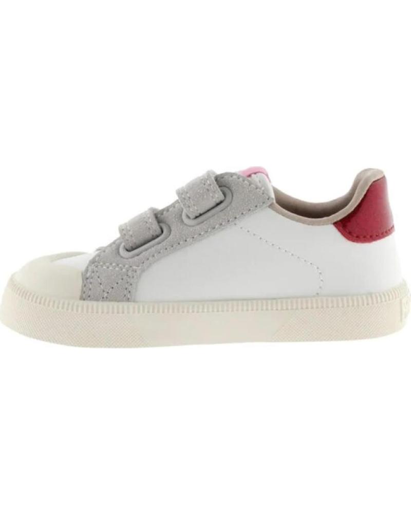 VICTORIA SAPATILHAS BAREFOOT 1356101 PRATA COM VELCRO PLATEADO