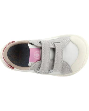 VICTORIA SAPATILHAS BAREFOOT 1356101 PRATA COM VELCRO PLATEADO