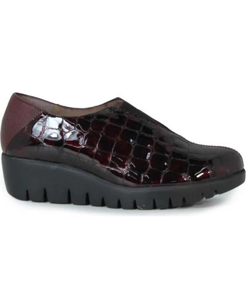 WONDERS SPORT MOKASSIN C-33340 BORDEAUXROT ROJO
