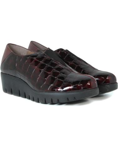 WONDERS SPORT MOKASSIN C-33340 BORDEAUXROT ROJO