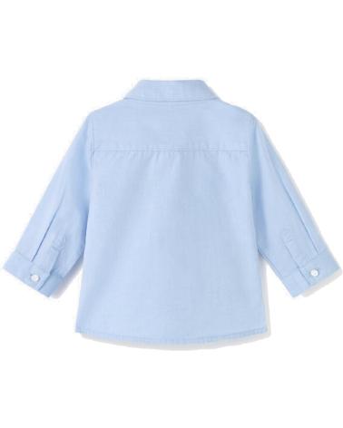 CAMISA DE MANGA LARGA MAYORAL PARA NIÑO - MODELO 124 AZUL AZUL