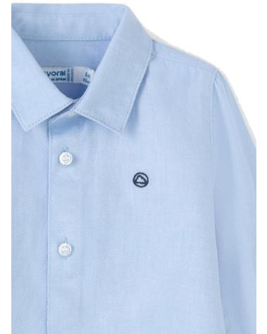 CAMISA DE MANGA LARGA MAYORAL PARA NIÑO - MODELO 124 AZUL AZUL