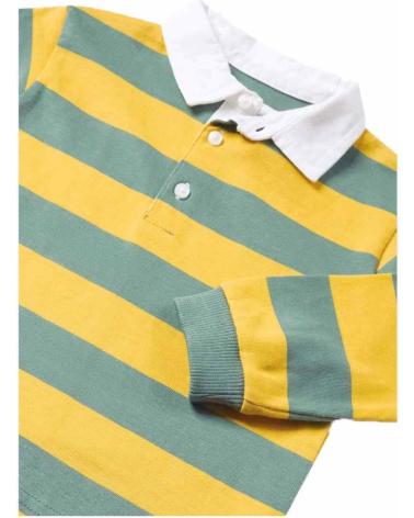 POLO MANGA LARGA MAYORAL RAYAS VERDE MODELO 2171 VERDE