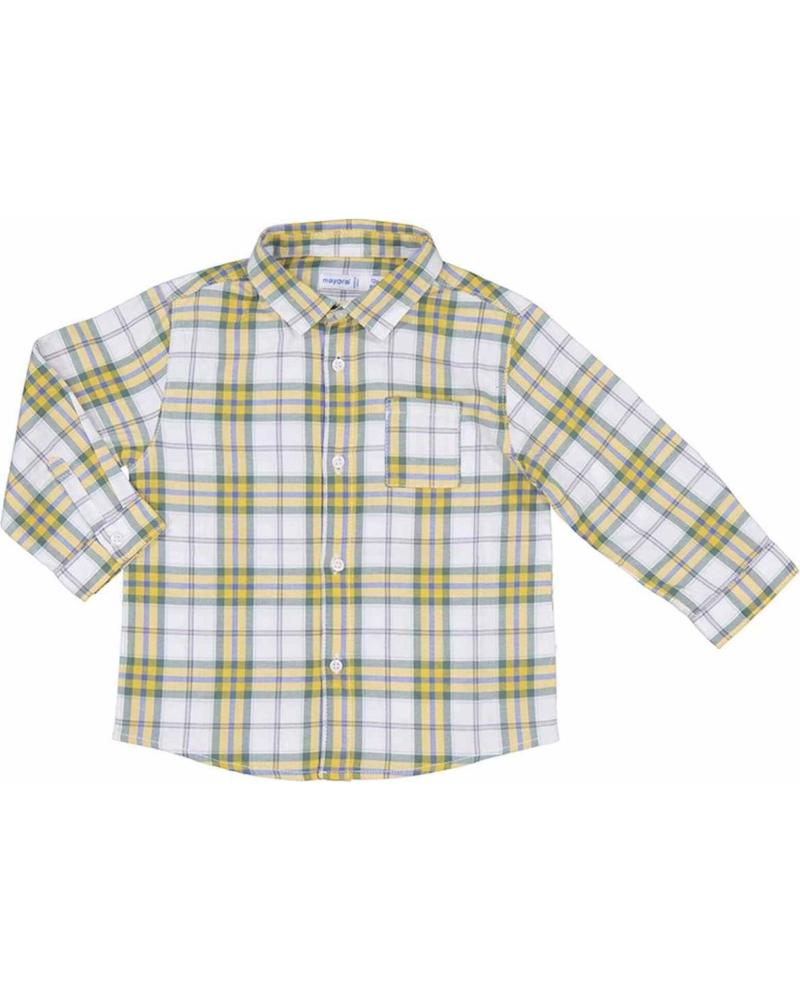 MAYORAL CAMISA CUADROS NIÑO 2178 VERDE VERDE
