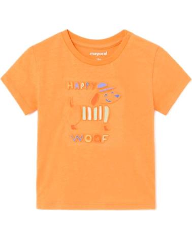 MAYORAL CAMISETAS POLOS Y CAMISAS PARA NINO 1030 CAMISETA M-C EMBOSS NARANJA