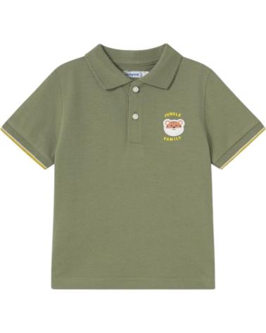 MAYORAL POLO ALGODÓN NIÑO VERDE - MODELO 1108 VERDE