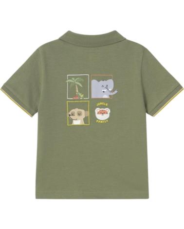 MAYORAL POLO ALGODÓN NIÑO VERDE - MODELO 1108 VERDE