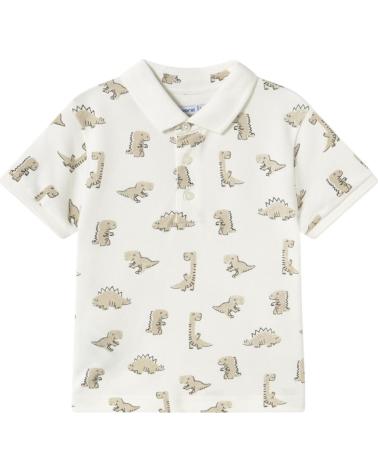 MAYORAL POLO ESTAMPADO NIÑO BEIGE - MODELO 1109 BEIGE