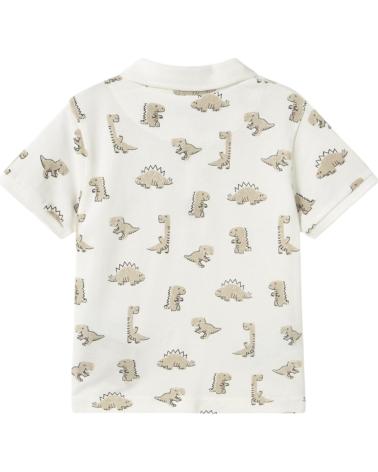 MAYORAL POLO ESTAMPADO NIÑO BEIGE - MODELO 1109 BEIGE